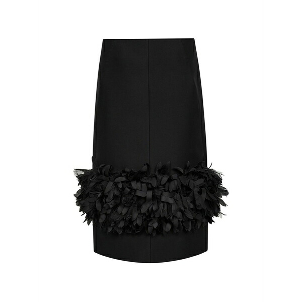 トーテム レディース スコート ボトムス Petal-panel skirt Black