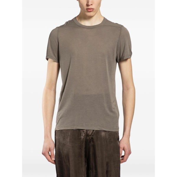 リックオウエンス メンズ ティーシャツ トップス Level short t-shirt Neutrals
