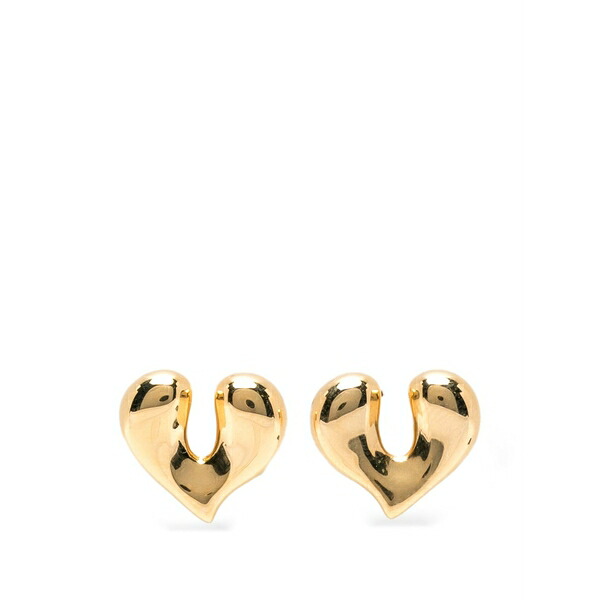 ミッソマ メンズ ピアス・イヤリング アクセサリー Molten heart earrings Gold|asty