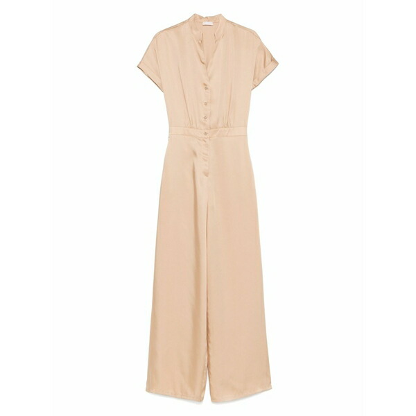 リュージョー レディース 衣裳 トップス Satin jumpsuit Neutrals