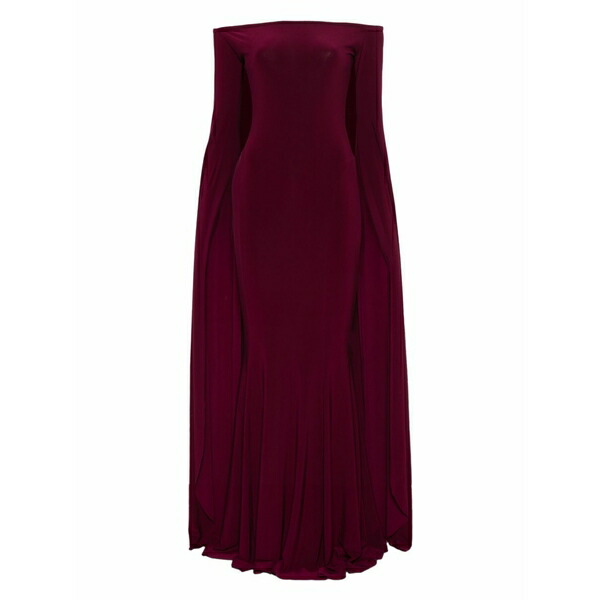ノーマカマリ レディース 衣裳 トップス Long-sleeve maxi dress Red