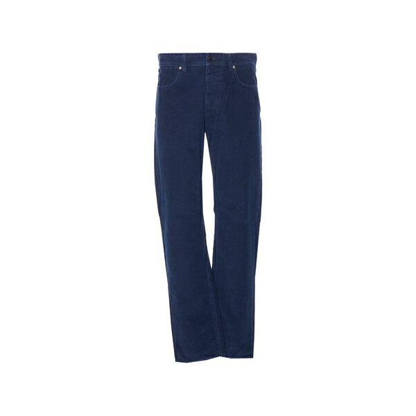 ストーンアイランド メンズ 心地よいズボン下 ボトムス Logo-patch straight-leg trousers Blue