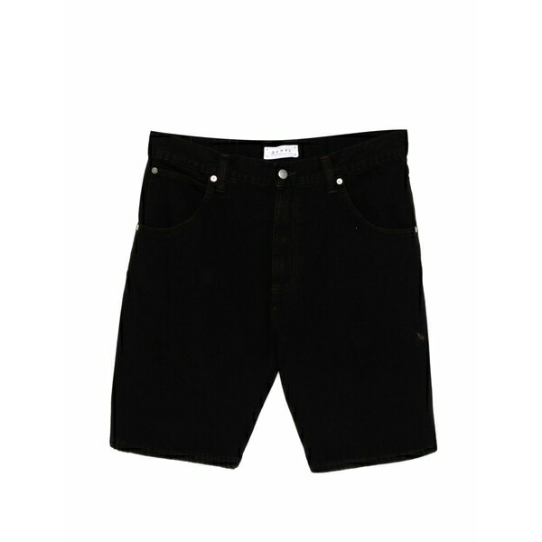 エドウィン メンズ 心地よいズボン下 ボトムス Tyrell denim shorts Black
