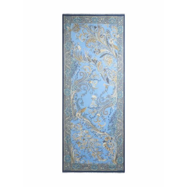 エトロ メンズ えり巻き・袈裟・えり巻き 付属物 Paisley-pattern scarf Blue
