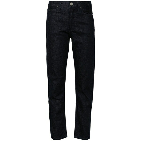 カルバンクライン レディース ジーンズズボン下 ボトムス Mid-rise slim-cut jeans Blue