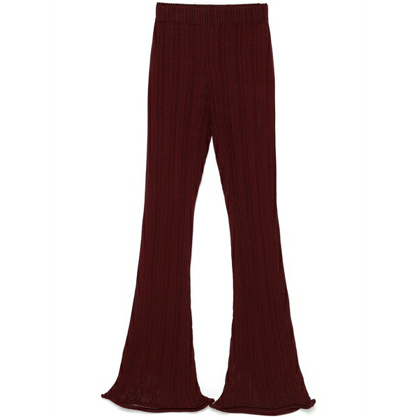 空想科学小説アール レディース 心地好いズボン下 ボトムス Elodie trousers Red