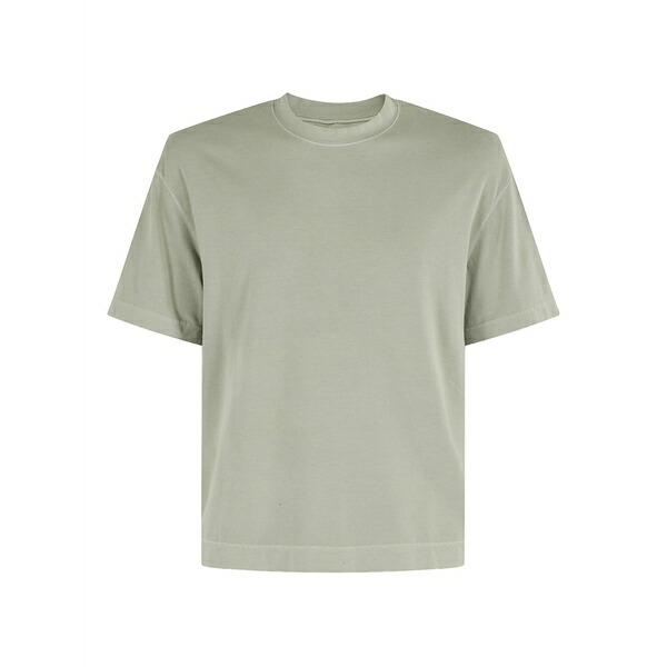 チルコロ1901 メンズ ティーシャツ トップス Short-sleeve crewneck t-shirt Green