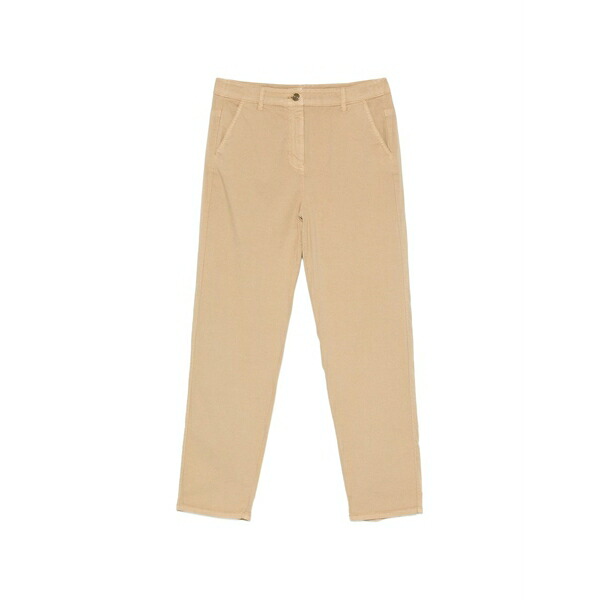 ペニー黒いこと レディース 心地よいズボン下 ボトムス Tema straight-leg trousers Neutrals