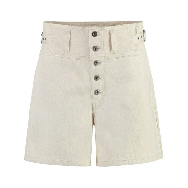 ジル・サンダー レディース カジュアルパンツ ボトムス Denim shorts Neutrals｜asty