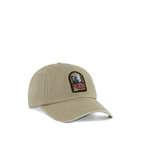 パラジャンパーズ メンズ かぶり笠 佩び物 Logo-patch baseball cap Neutrals