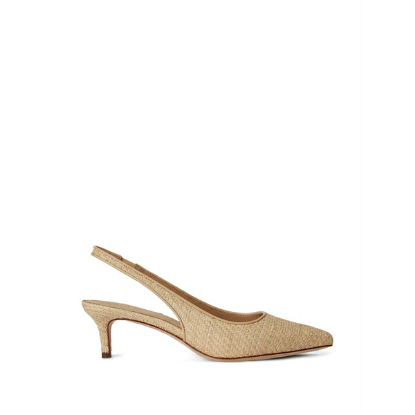 ラルフローレン レディース パンプス シューズ Lolah ii woven slingback pumps Neutrals