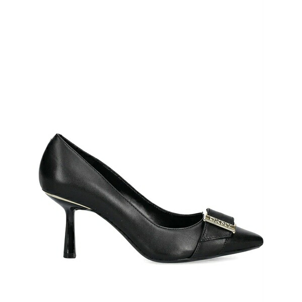 ダナ キャラン ニューヨーク州 レディース パンプス シューズ 70粍 buckle-detail pumps Black