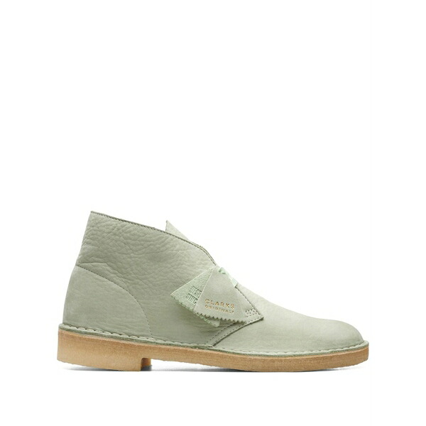 クラークス メンズ ブーツ シューズ Suede desert boots Green