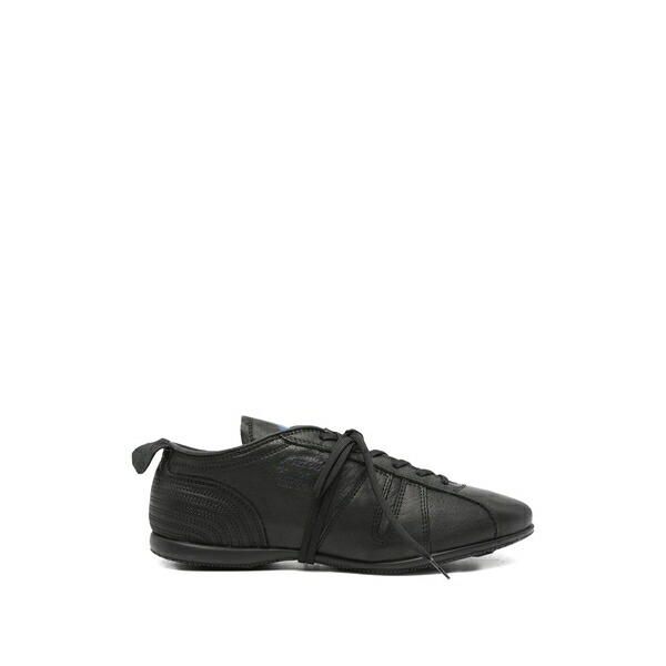 パントフォラドーロ レディース スニーカー シューズ Logo-print lace-up sneakers Black