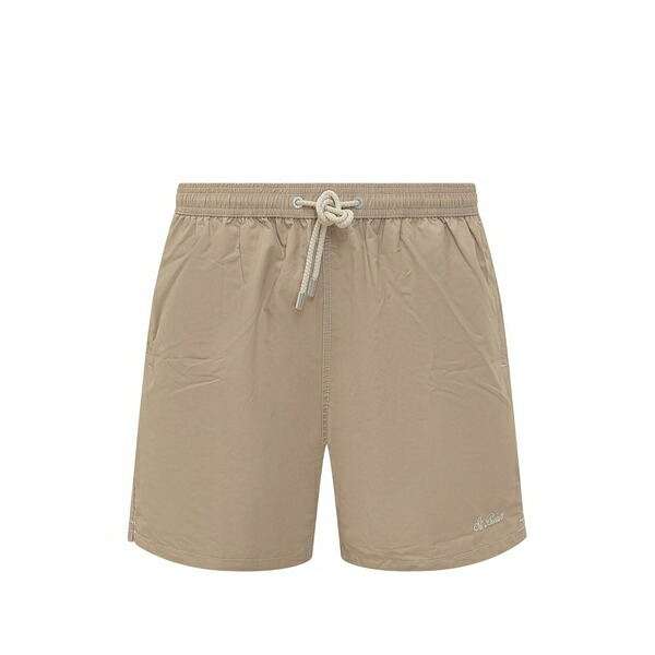 エムシーツーセイントバース メンズ 心地よいズボン下 ボトムス Patmos swim shorts Neutrals