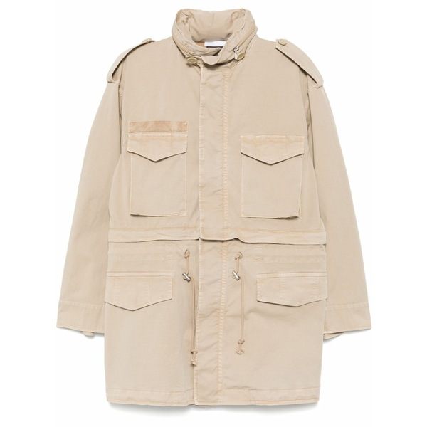 ヘルムート 言葉づかい レディース 厚地の外套 アウター Military coat -