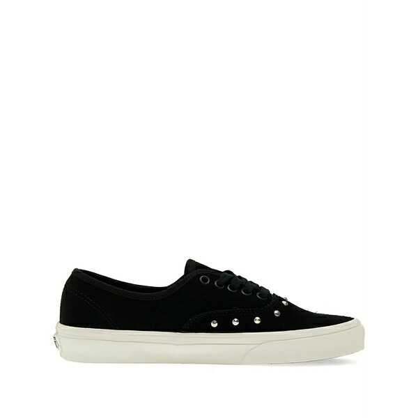 バンズ メンズ スニーカー シューズ Authentic stud-embellished lace-up sneakers Black