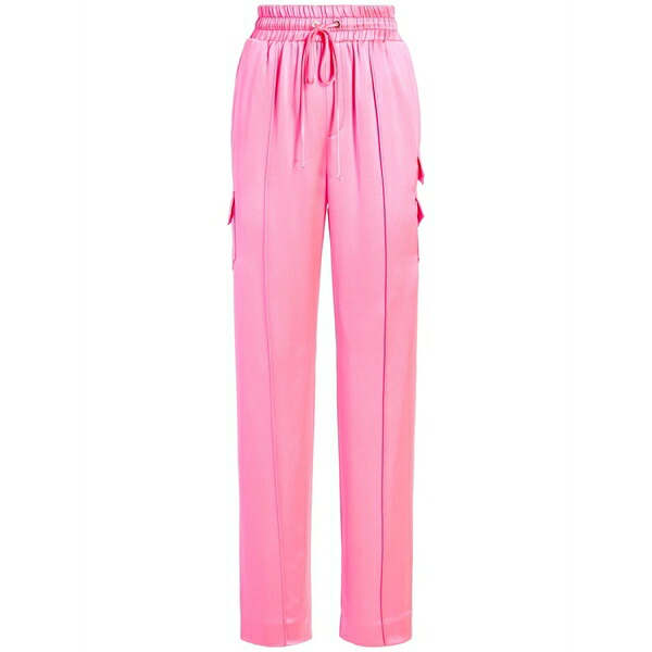 サンクアセプト レディース 心地よいズボン下 ボトムス Sarie cargo-pocket track pants  Pink