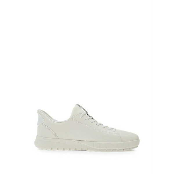ジェオックス メンズ スニーカー シューズ Flextride plus lace-up leather sneakers White