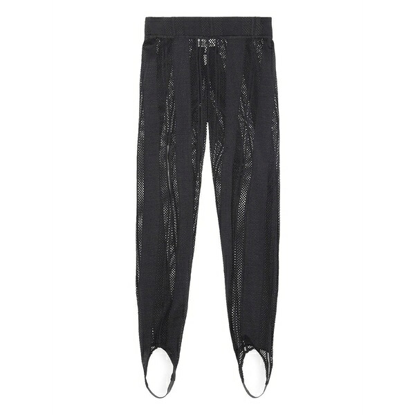 ガニー レディース 心地よいズボン下 ボトムス Mesh-panelled stirrup leggings -
