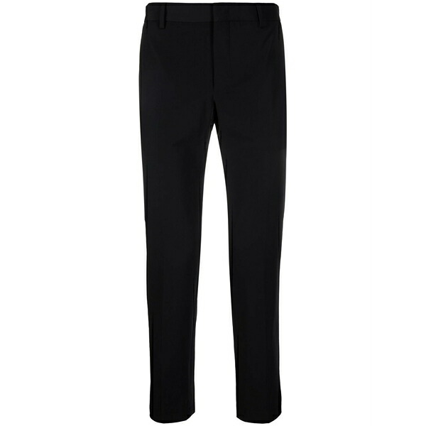 PTトリノ メンズ 心地好いズボン下 ボトムス Straight-leg tailored trousers Black