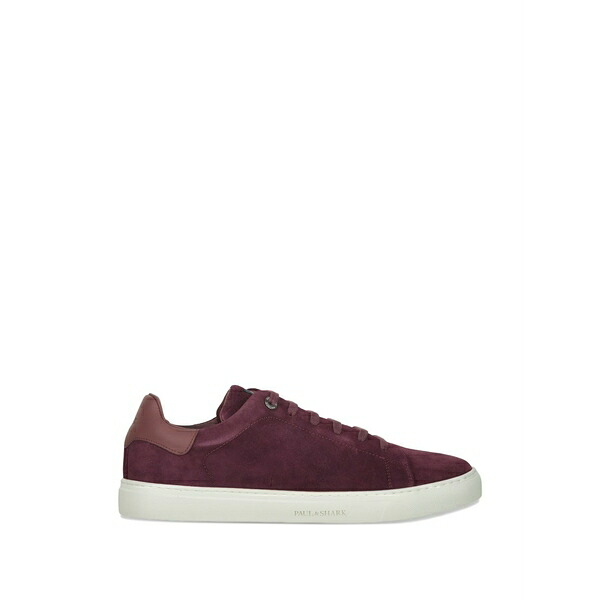 ポールアンドシャーク メンズ スニーカー シューズ Suede low sneakers Purple