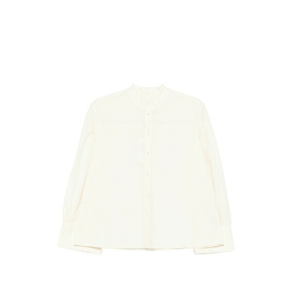 モモン レディース プルオーバー トップス Franklin long-sleeves shirt Neutrals
