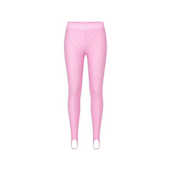 米国海兵隊員 独居室 レディース レギンス ボトムス Moon stirrup leggings Pink