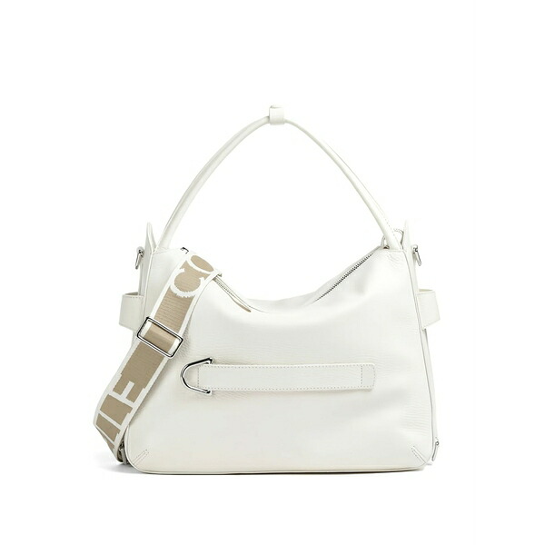 コチネレ レディース ショルダーバッグ 御徒面子 Gretel ribbon shoulder bag White