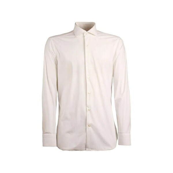 キャリバン メンズ プルオーバー トップス Long-sleeve shirt White