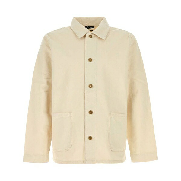 アーペーセー メンズ 上衣＆上衣 アウター Kerlouan jacket Neutrals