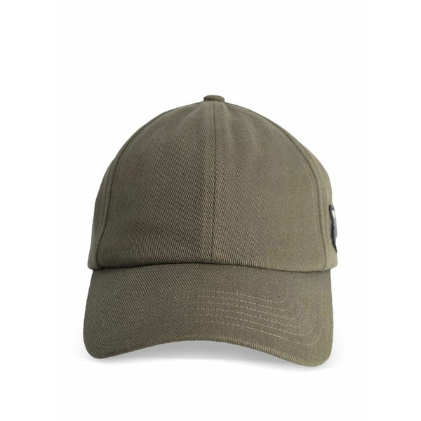 住み家 稲荷 メンズ 鳥打ち帽 付属物 Fox-patch baseball cap Green
