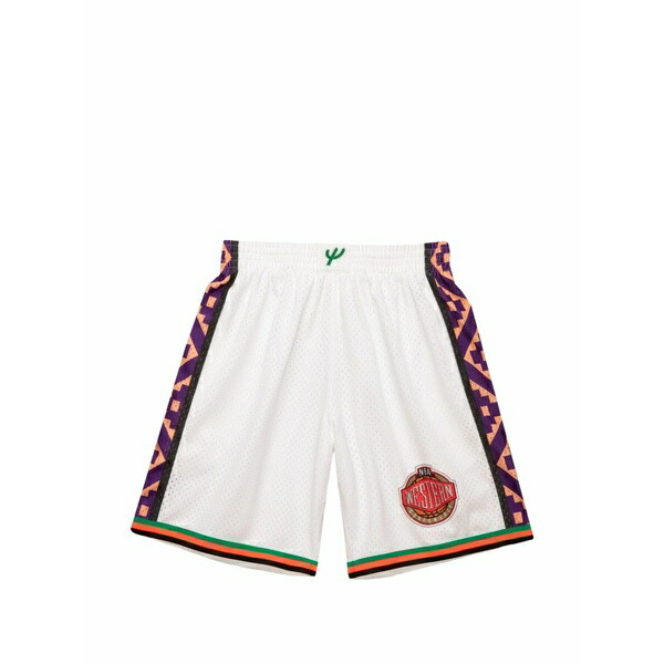 ミッチェル\u0026ネス メンズ 心地よいズボン下 ボトムス Nba 1995 all-star game rhinestone swingman shorts White