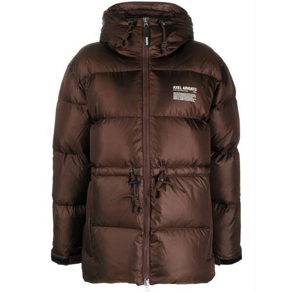 アクセルアリガト レディース 上衣＆上衣 アウター Rhode down jacket Brown