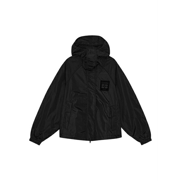ガニー レディース 上衣＆上衣 アウター Hooded jacket Black
