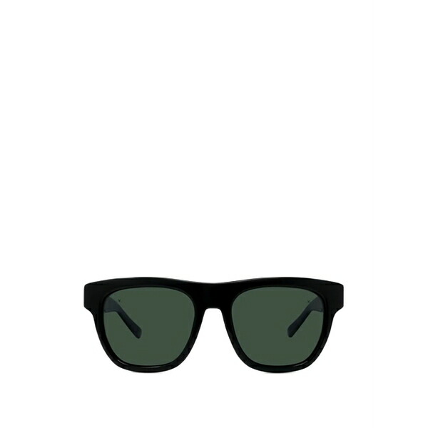 ヴュアルネ メンズ サングラス・アイウェア 付属物 Rectangle frame sunglasses Black
