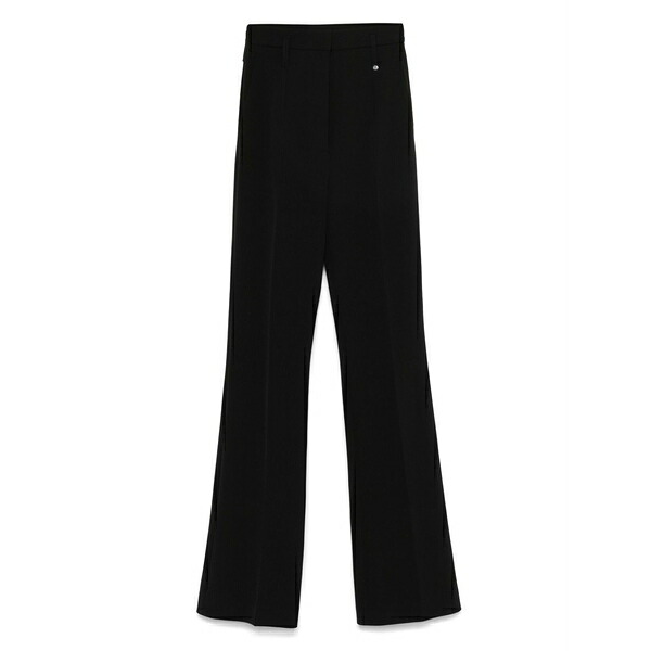 ニッサ レディース 心地好いズボン下 ボトムス Flared trousers Black