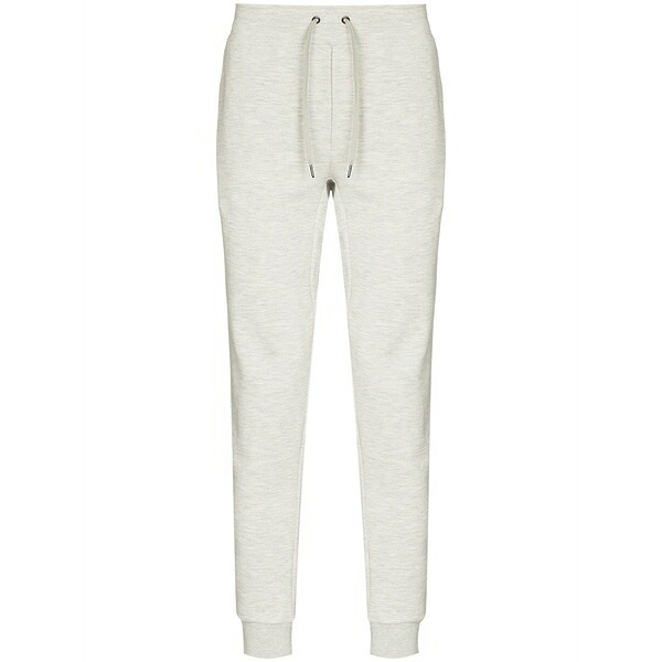 ラルフローレン メンズ 心地よいズボン下 ボトムス Logo-embroidered track pants Grey