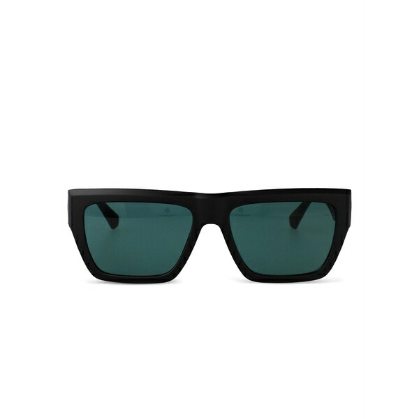 カルバンクライン メンズ サングラス・アイウェア 付属物 Rectangle-frame sunglasses Black
