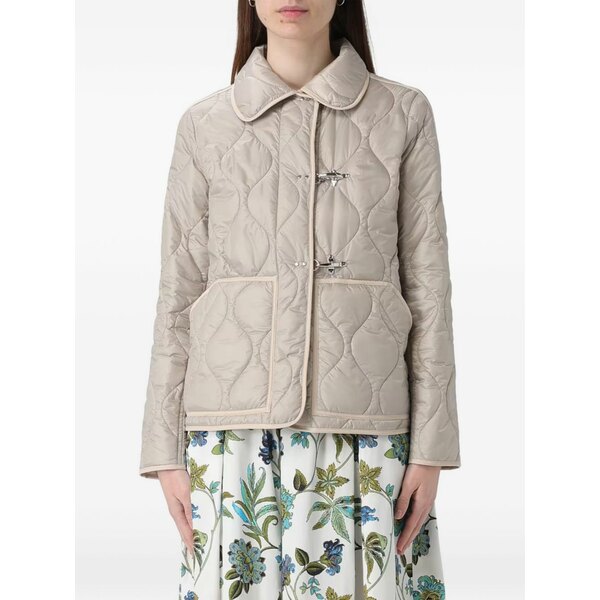 フェイ レディース 上衣＆上衣 アウター Quilted puffer jacket Neutrals