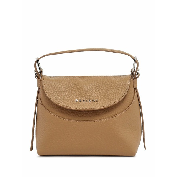 オルチアーニ レディース トートバッグ 御徒面子 Small orciani nana soft tote bag Neutrals