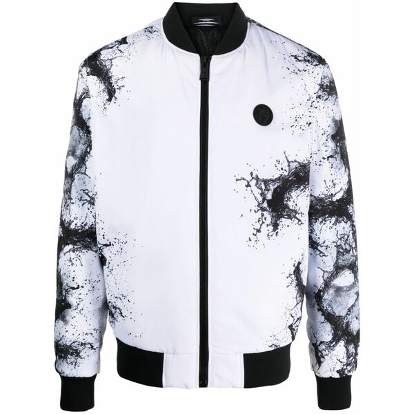 飾り気のない運動競技 メンズ 上衣＆上衣 アウター Splash extreme bomber jacket  White