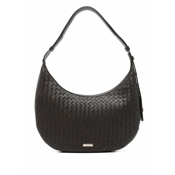 アスピナルオブロンドン レディース ショルダーバッグ 御徒面子 Husdon bag  Brown