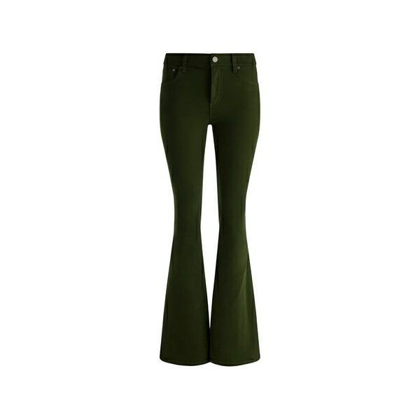 アリス アンド オリビア レディース ジーンズズボン下 ボトムス Roseline flared jeans Green