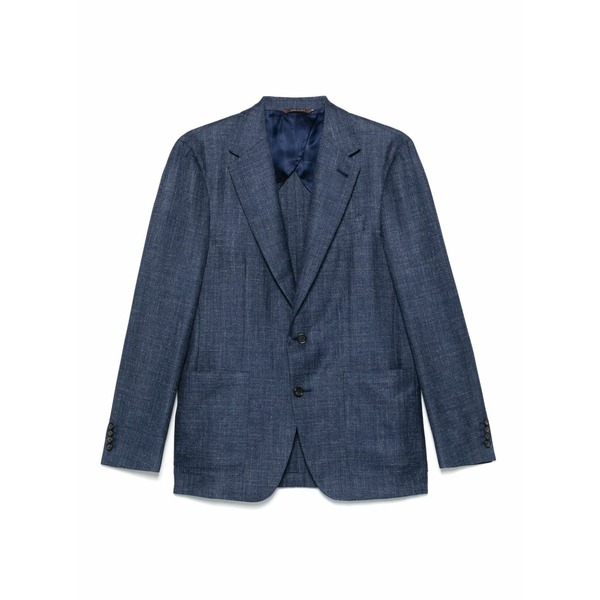 カナーリ メンズ 上衣＆上衣 アウター M￡lange-effect blazer Blue