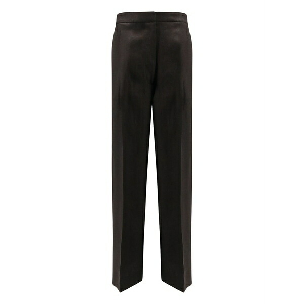 ラルディーニ レディース 心地よいズボン下 ボトムス Flat-front trousers Black