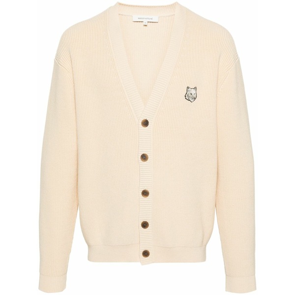 住み家 稲荷 メンズ ジレー アウター Baby fox cardigan Neutrals