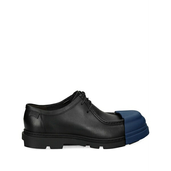 カンペール メンズ お召しものシューズ シューズ Junction leather rubber-toe cap shoes Black