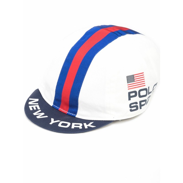 ラルフローレン メンズ 鳥打ち帽 付属物 Polo sport cycling cap White