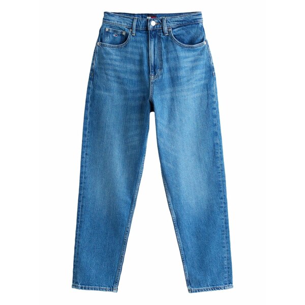 トミーヒルフィガー レディース ジーンズズボン下 ボトムス Logo-detail jeans Blue
